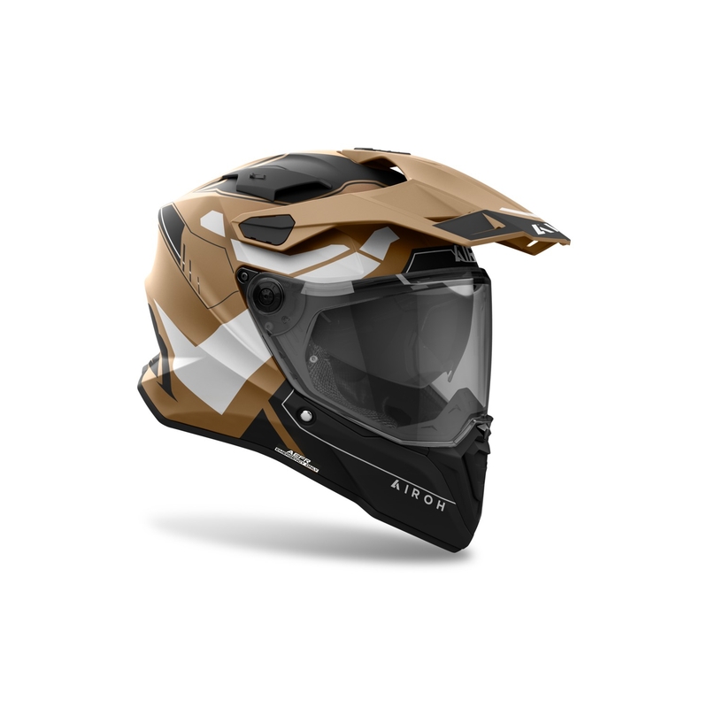 Cască Airoh Commander 2 Reveal Enduro, nisip mat