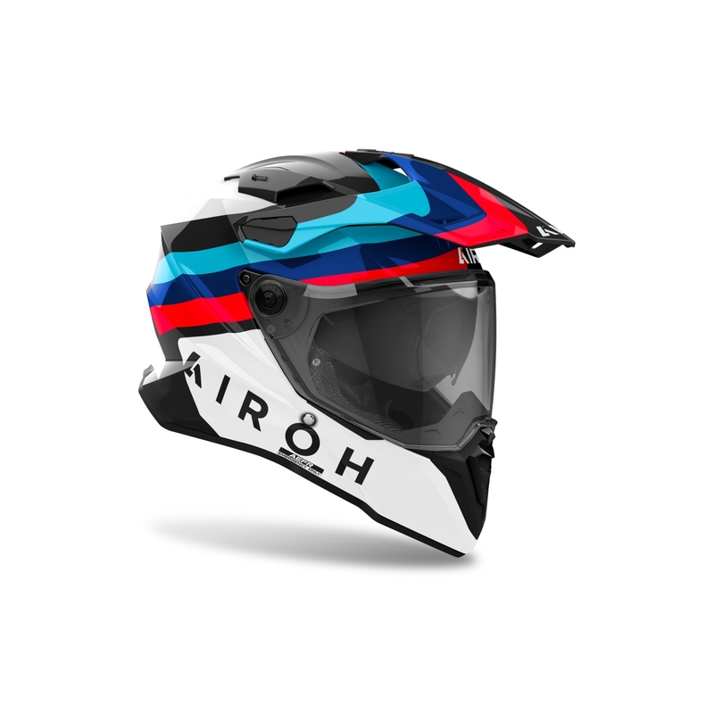 Cască Enduro Airoh Commander 2 Doom negru lucios