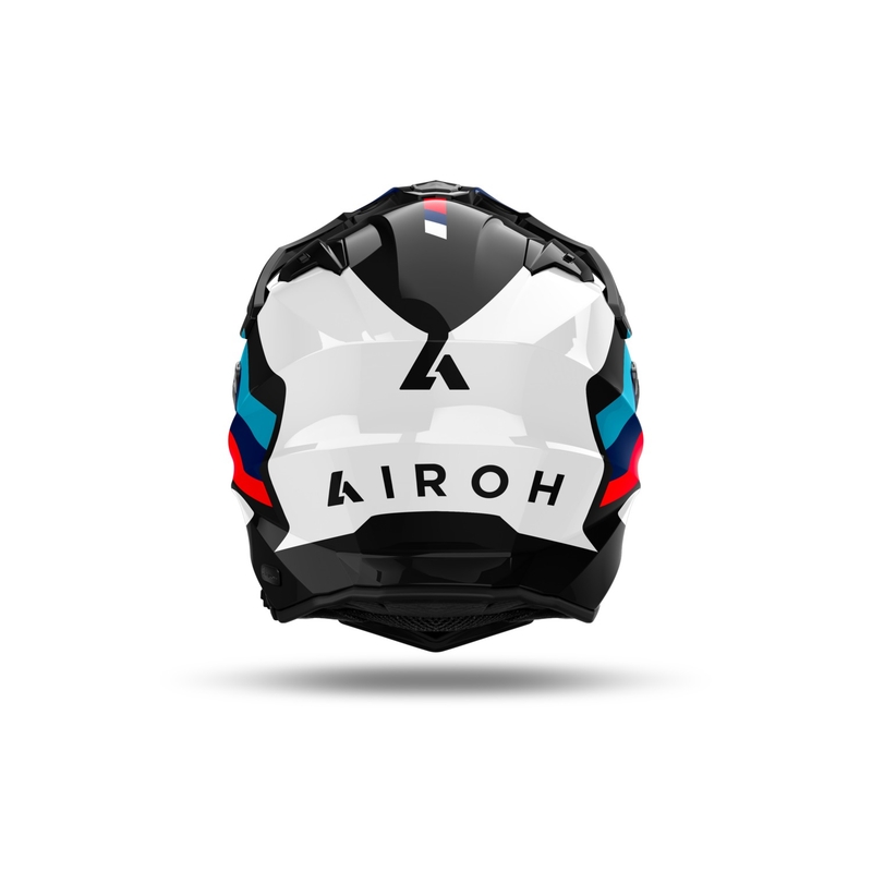 Cască Enduro Airoh Commander 2 Doom negru lucios