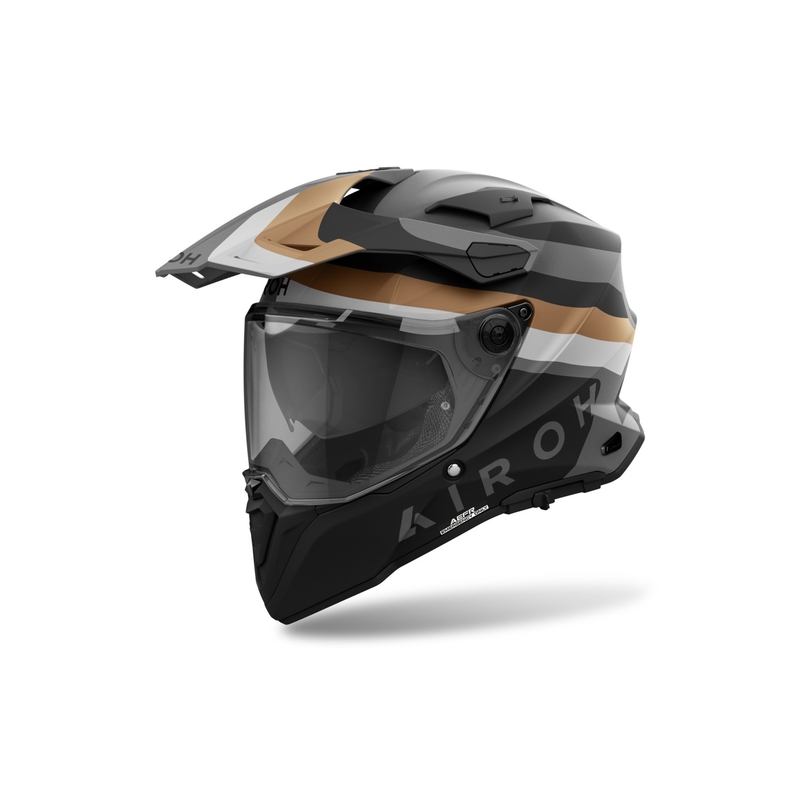 Cască Enduro Airoh Commander 2 Doom auriu mat