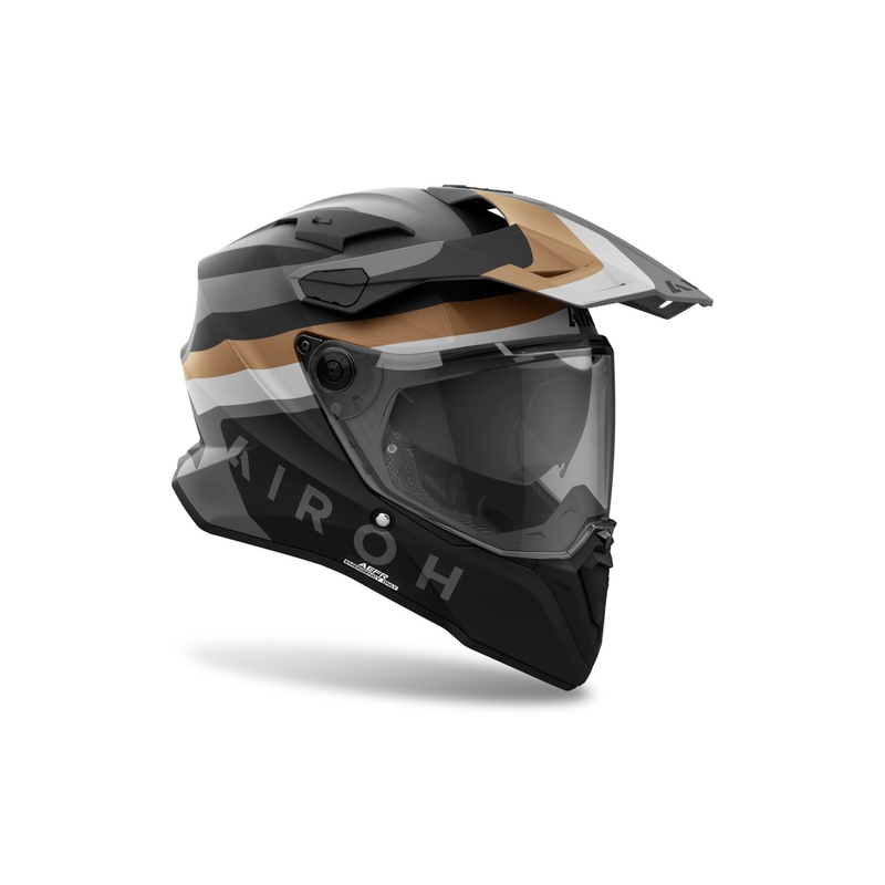 Cască Enduro Airoh Commander 2 Doom auriu mat