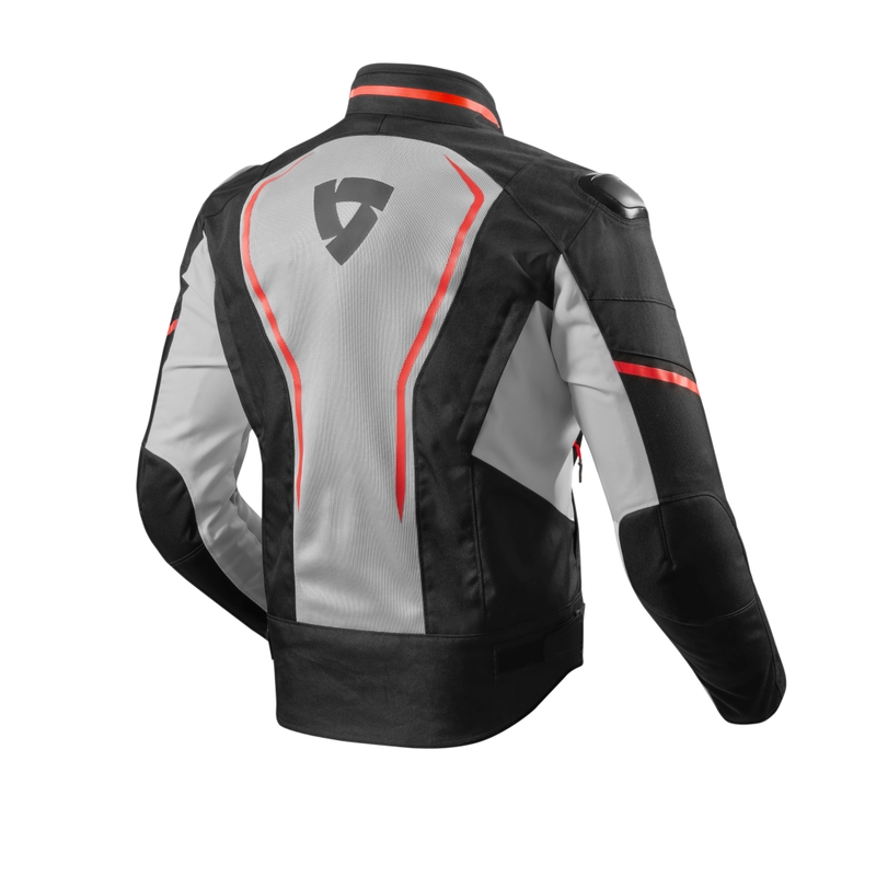 Jacheta de motociclete Revit Vertex aer negru-roșu lichidare