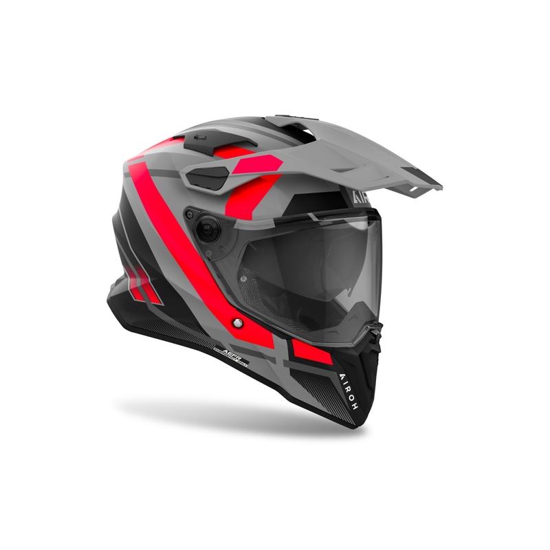Cască Airoh Commander 2 Mavick Enduro Portocalie Mată