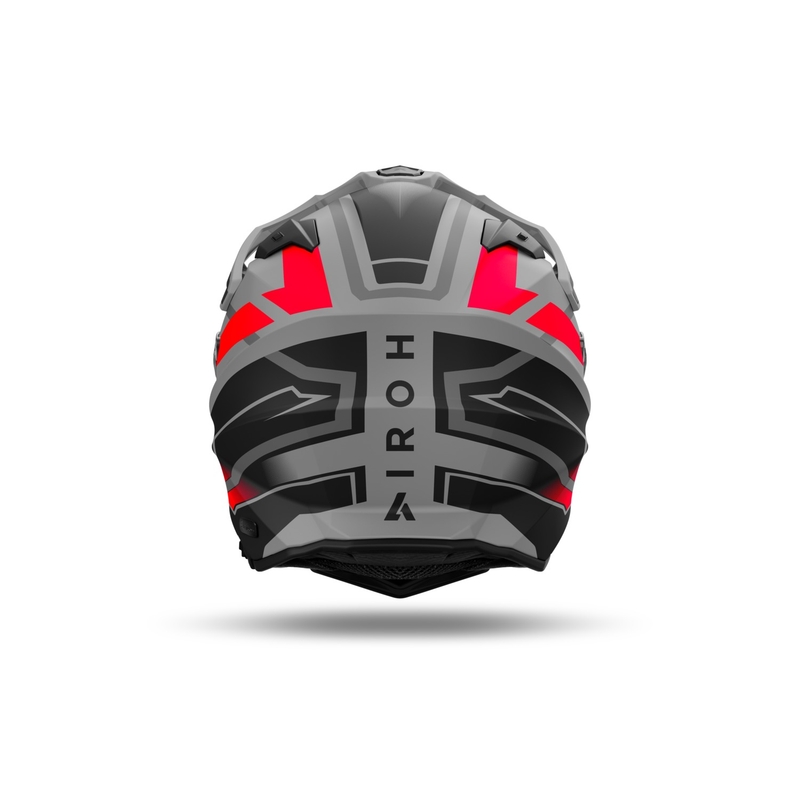 Cască Airoh Commander 2 Mavick Enduro Portocalie Mată