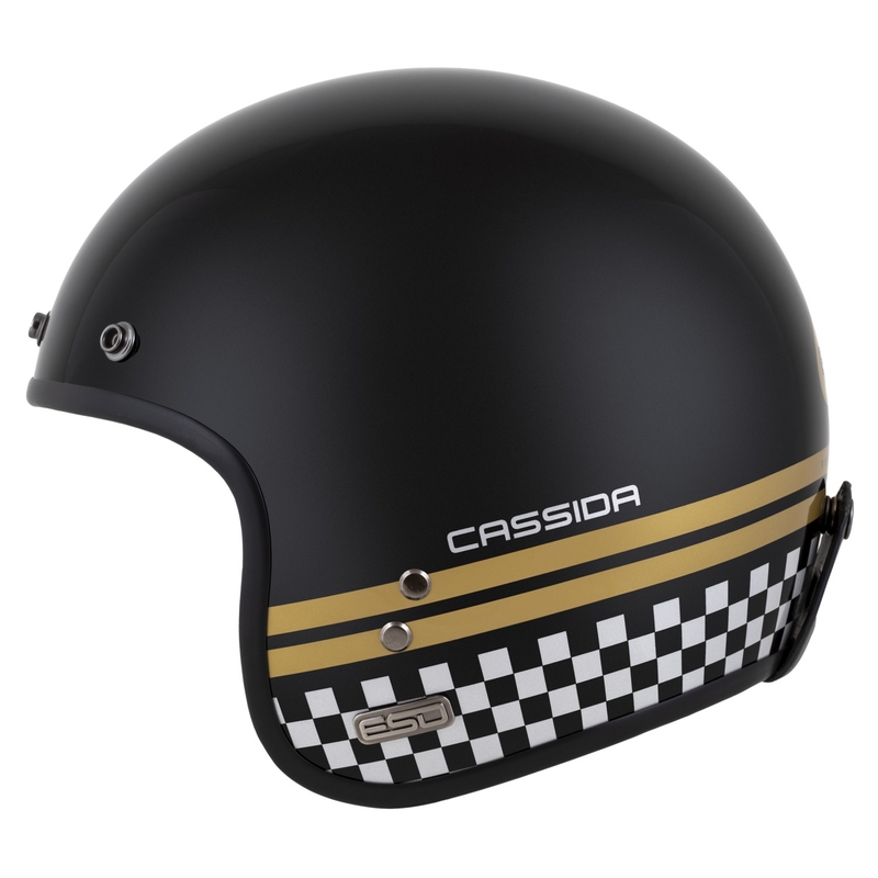 Cassida Cassida Eso Forty Nine Open Face Negru Perlat-Gold-Grey