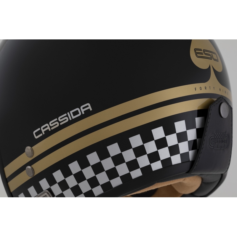 Cassida Cassida Eso Forty Nine Open Face Negru Perlat-Gold-Grey
