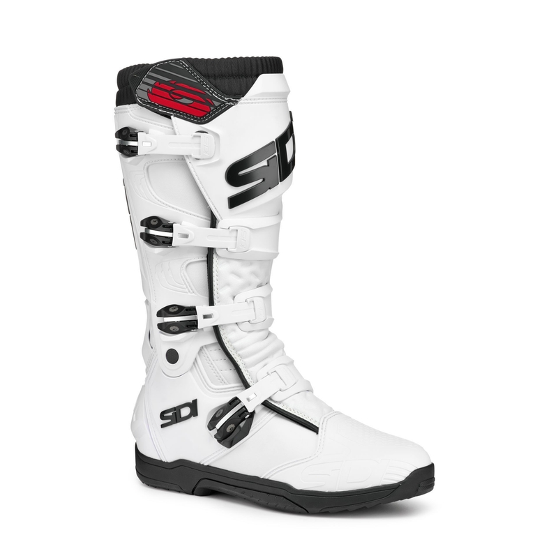 Cizme de motocicletă pentru femei SIDI X POWER SC LEI alb