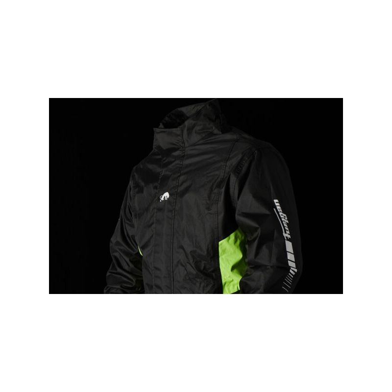 Furygan Neptun EVO jachetă de ploaie negru-galben-fluo