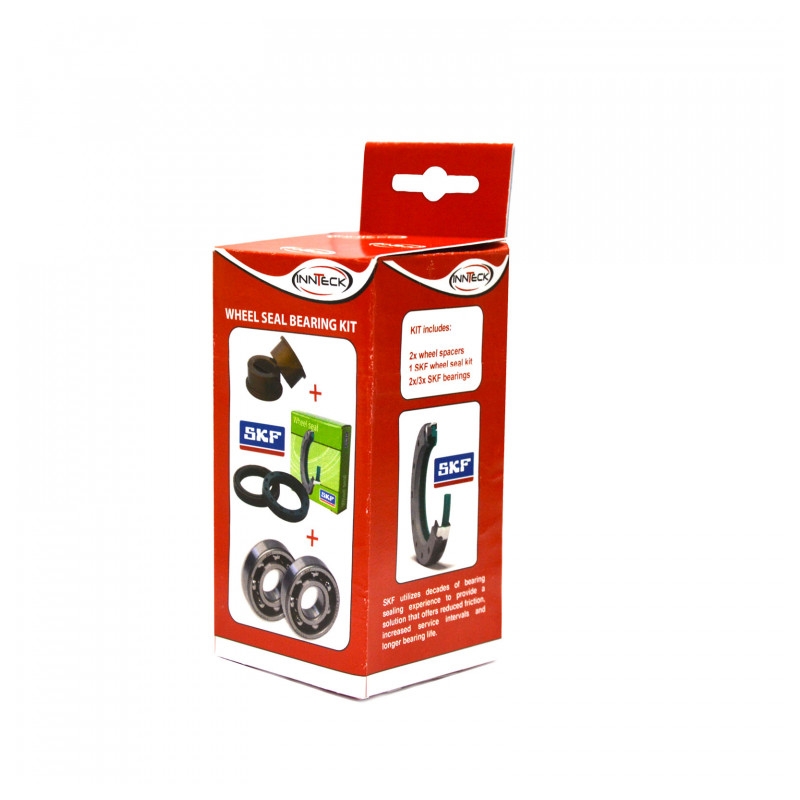 Wheel seals kit with spacers and bearings SKF spate