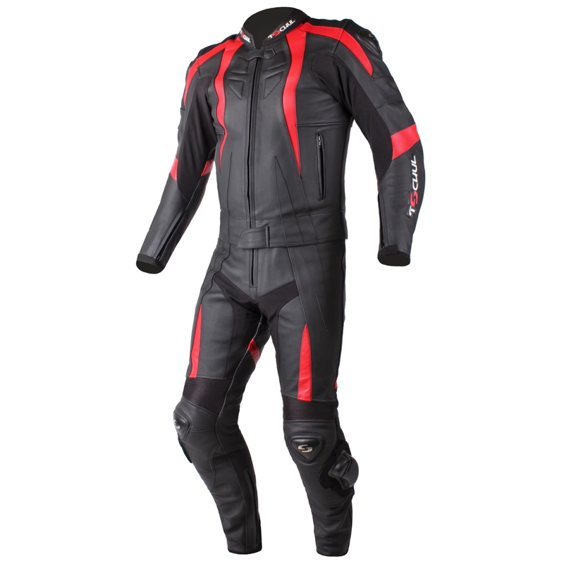 Pantaloni Tschul 747 Speedster negru și roșu pentru bărbați výprodej lichidare