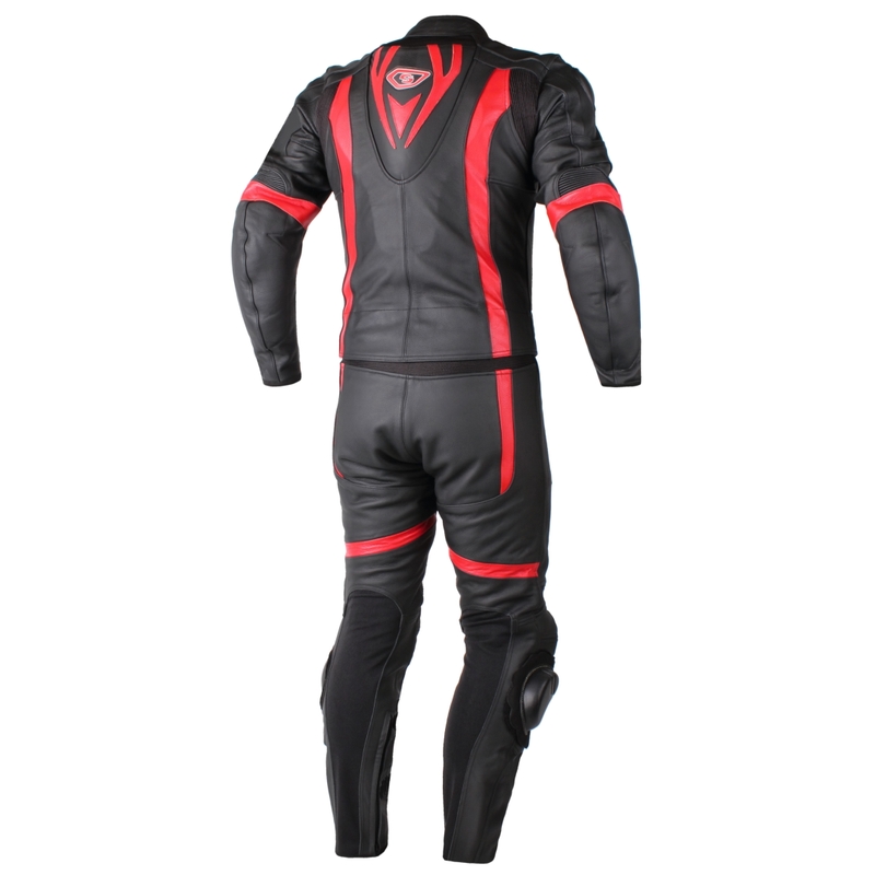 Pantaloni Tschul 747 Speedster negru și roșu pentru bărbați výprodej lichidare