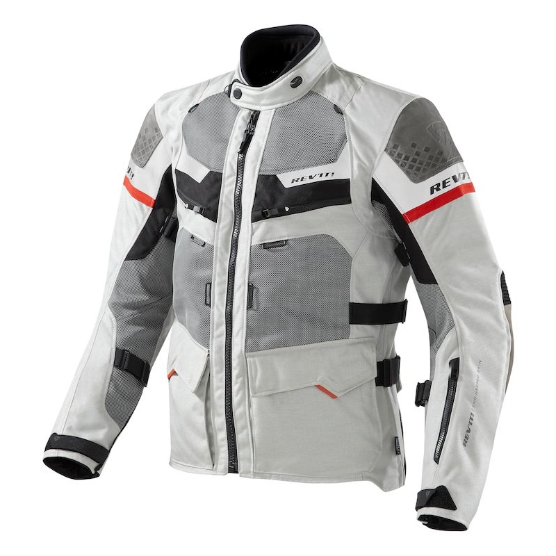 Revit Cayenne Pro lumina gri-roșu deschis jacheta de motocicletă lichidare