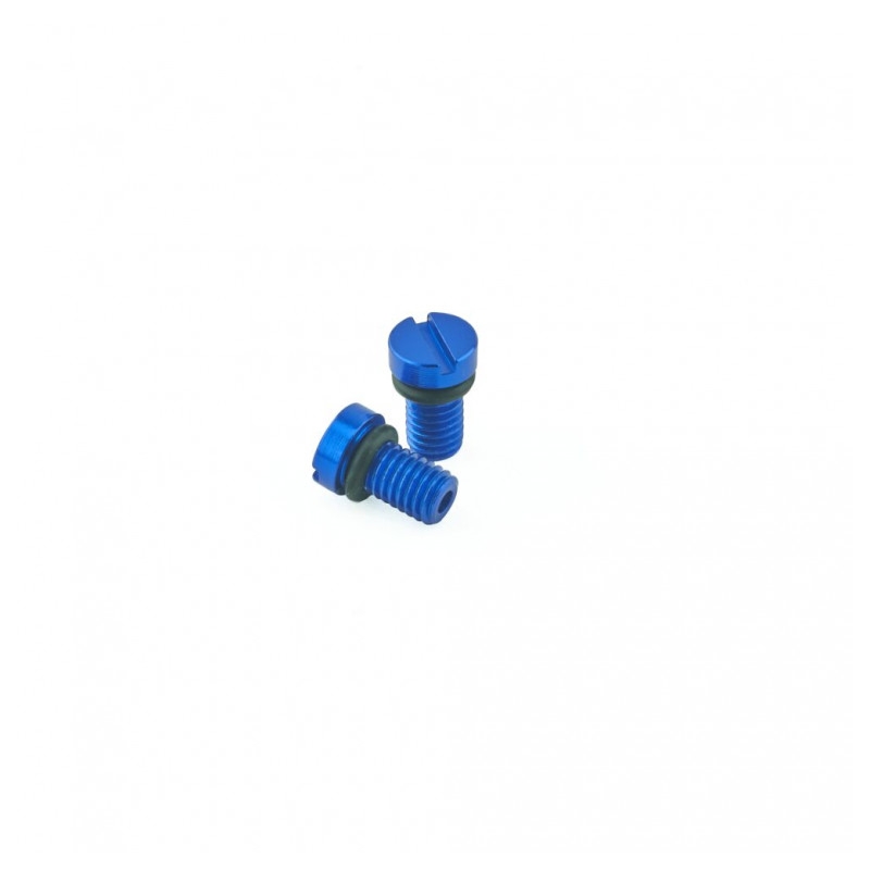 FF AIR BLEED SCREW K-TECH KYB(SHOWA Albastru (pereche)