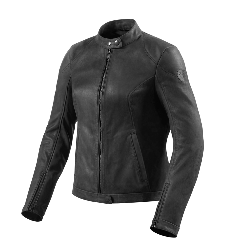 Jacheta de motocicletă Revit Rosa Black pentru femei Revit Rosa Negru Vânzare lichidare