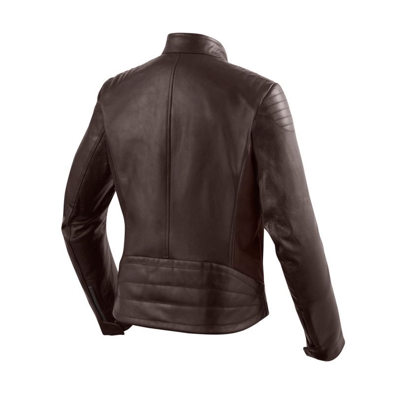 Jachetă moto Revit Clare pentru femei, maro închis
