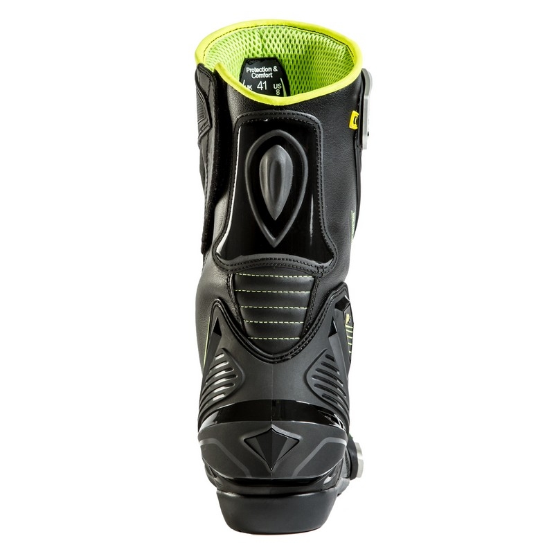 Rebelhorn Piston II CE negru-fluo-galbenă  cizme de motocicletă lichidare