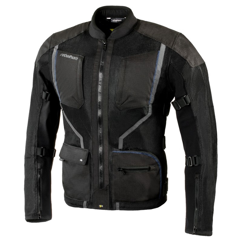 Rebelhorn Scandal Jachetă de motocicletă neagră Scandal Black