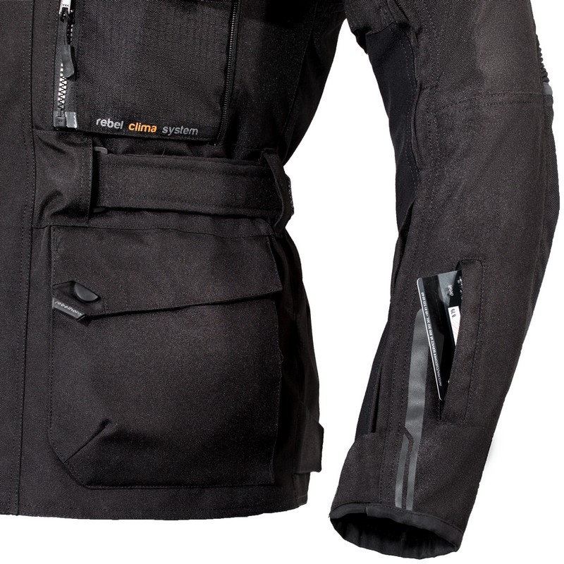 Rebelhorn Cubby III jachetă de motocicletă negru