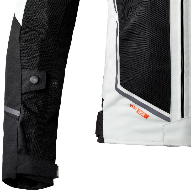Geacă moto Ozone Jet II gri-negru lichidare