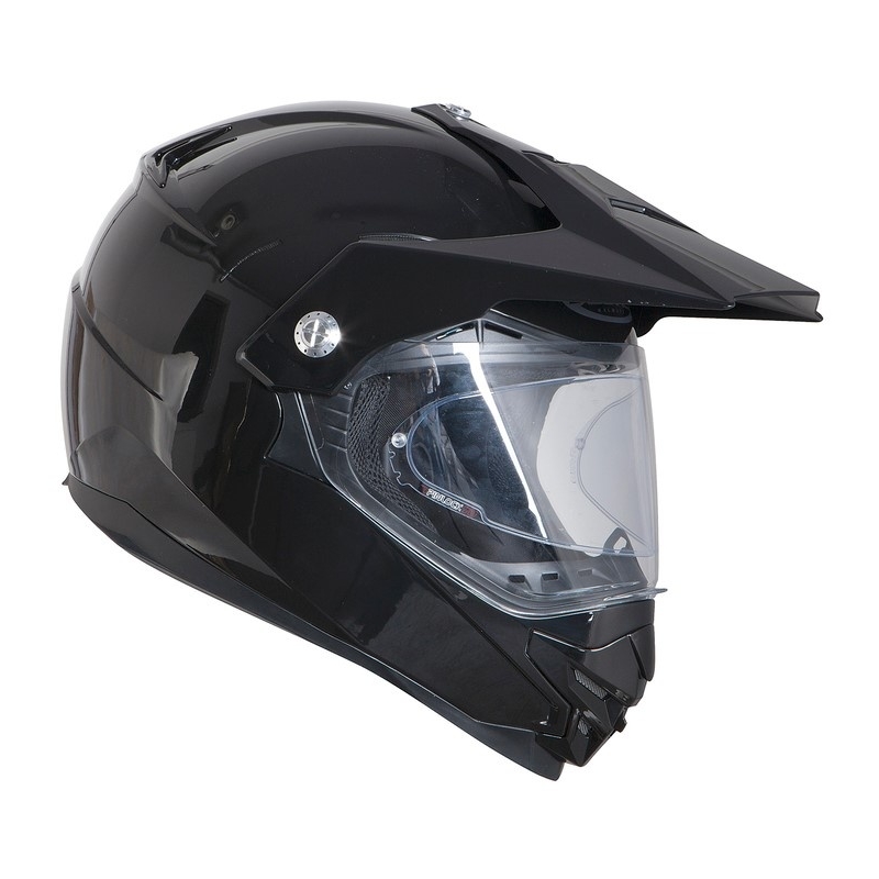 Cască de enduro Ozone MXT-01 Pinlock Ready negru lucios