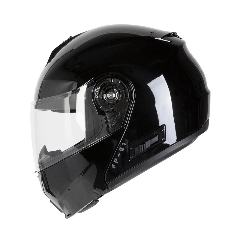 Cască basculantă Ozone FP-01 PR negru lucios lichidare