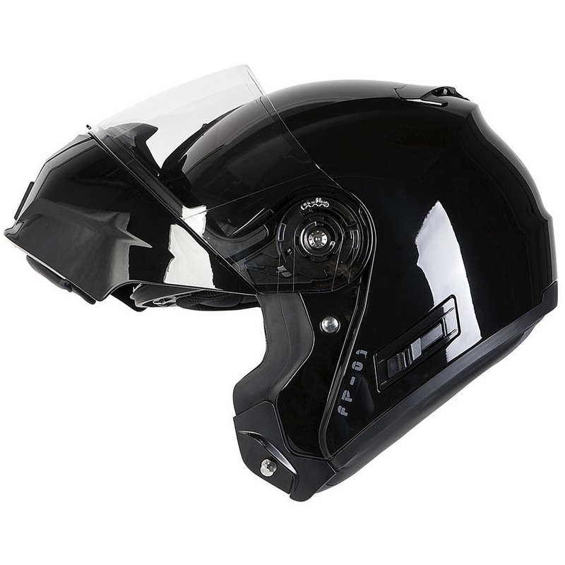 Cască basculantă Ozone FP-01 PR negru lucios lichidare