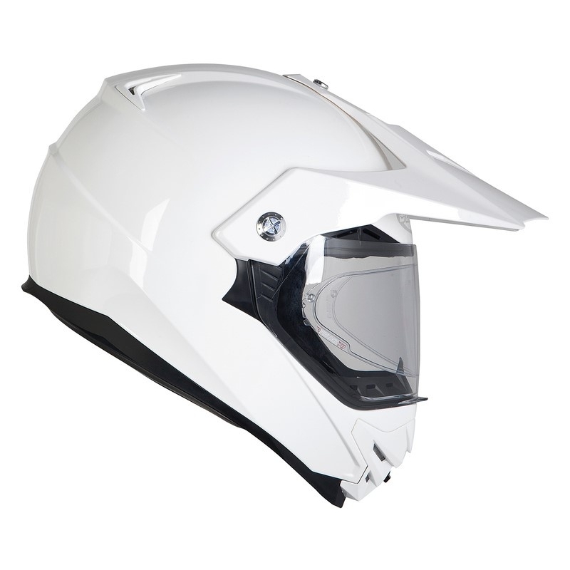Cască de enduro Ozone MXT-01 Pinlock Ready alb