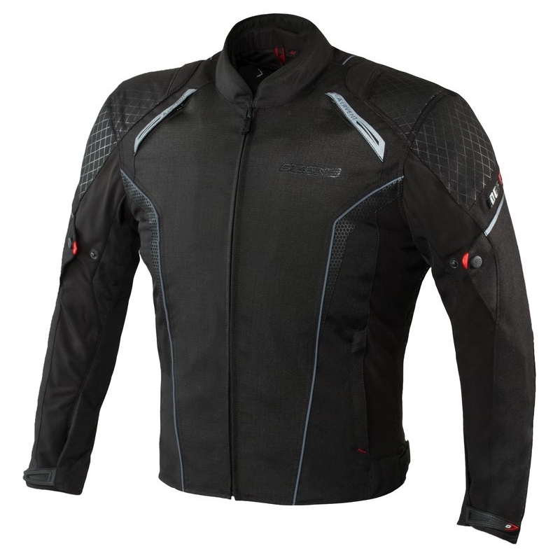 Ozone Edge Evo Negru Motocicleta jacheta lichidare