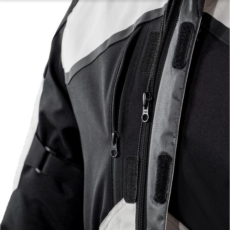 Jachetă de motocicletă Ozone Explorer II gri-negru