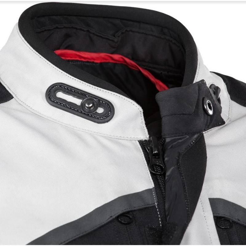 Jachetă de motocicletă Ozone Explorer II gri-negru