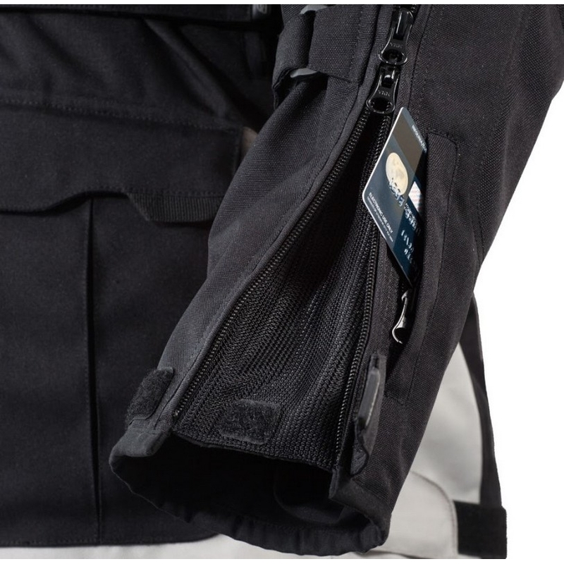 Jachetă de motocicletă Ozone Explorer II gri-negru