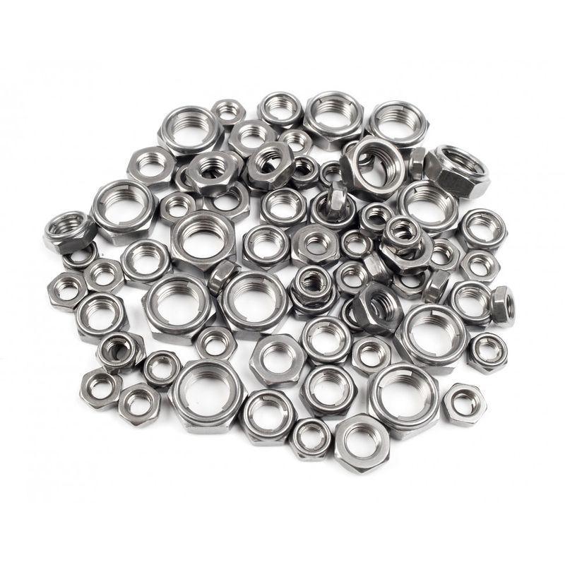 FF Piston rod lock nut K-TECH M6x1.0P 10 A/Fx4.3H staytite (100 pieces)