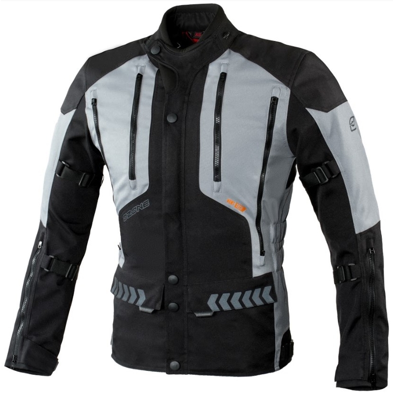 Jachetă moto Ozone Tour II negru-gri lichidare