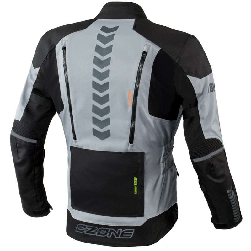 Jachetă moto Ozone Tour II negru-gri lichidare