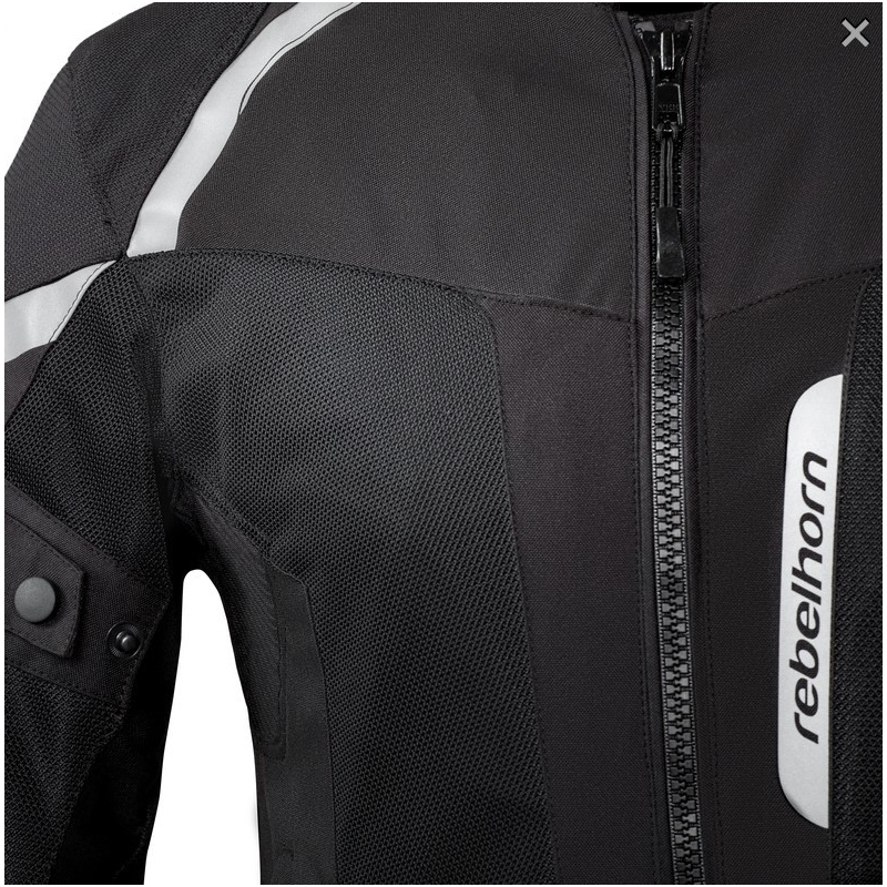 Jacheta moto pentru femei Rebelhorn Hiflow III negru lichidare