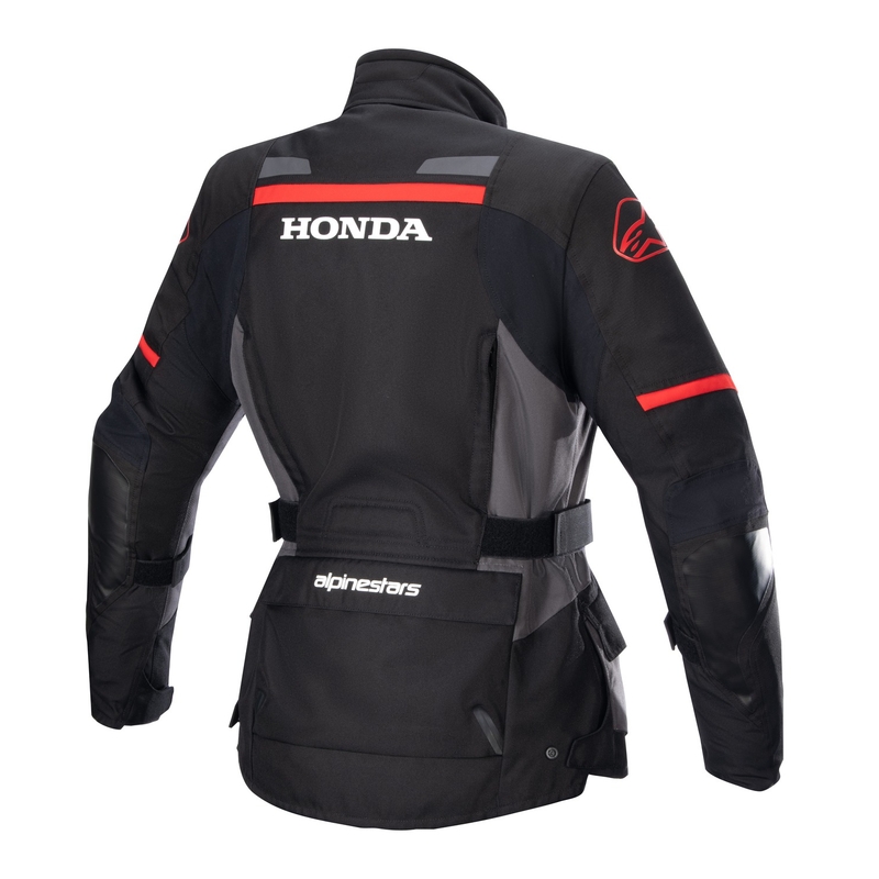 Geacă de motocicletă Alpinestars Stella Andes Drystar Honda pentru femei negru-gri