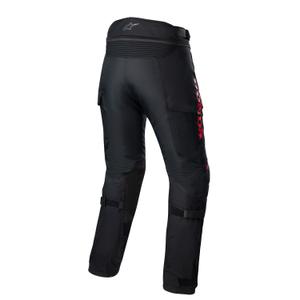 Pantaloni motocicletă Alpinestars Bogota PRO Drystar Honda roșu fluo-negru