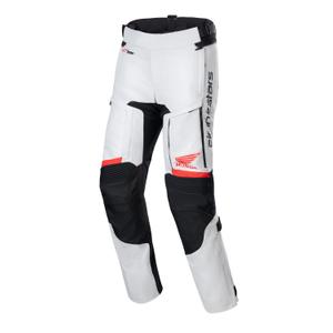Alpinestars Bogota Bogota PRO Drystar Honda Pantaloni pentru motociclete 2024 gri deschis-fluo-negru