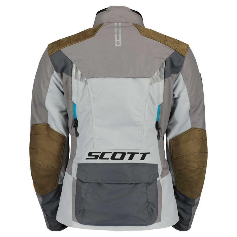 Jachetă de motocicletă pentru femei SCOTT W'S DUALRAID DRYO IRON gri-maron lichidare