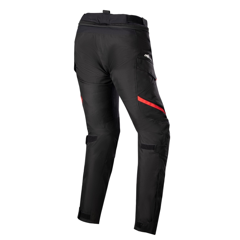 Pantaloni de motocicletă Alpinestars Stella Andes Drystar Honda pentru femei negru-gri-roșu