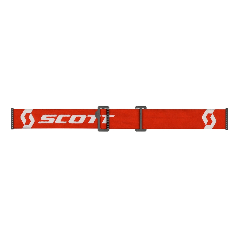 Ochelari de motocros SCOTT PRIMAL CLEAR roșu și alb