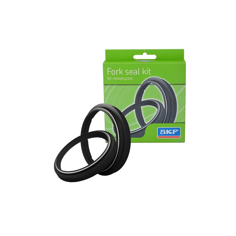 Seals Kit (oil - dust) SKF KAYABA 41x53.1x7.5 / 41x53.55x5 Negru