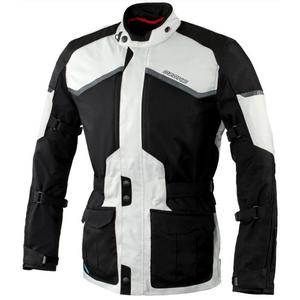 Jachetă de motocicletă Ozone Explorer II gri-negru