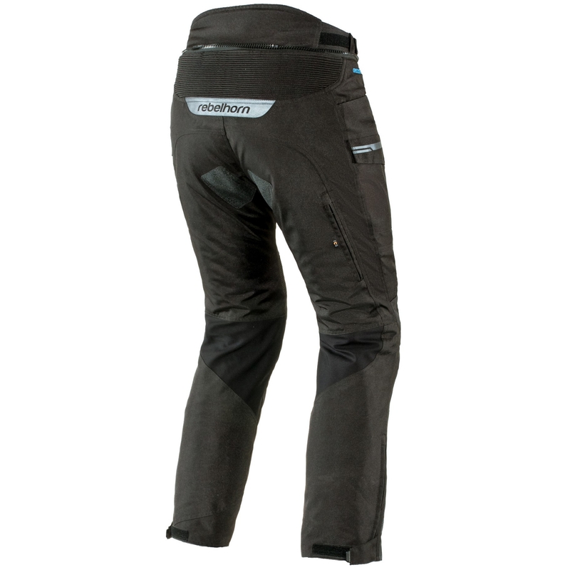Rebelhorn Cubby III Negru pantaloni de motocicletă negru lichidare