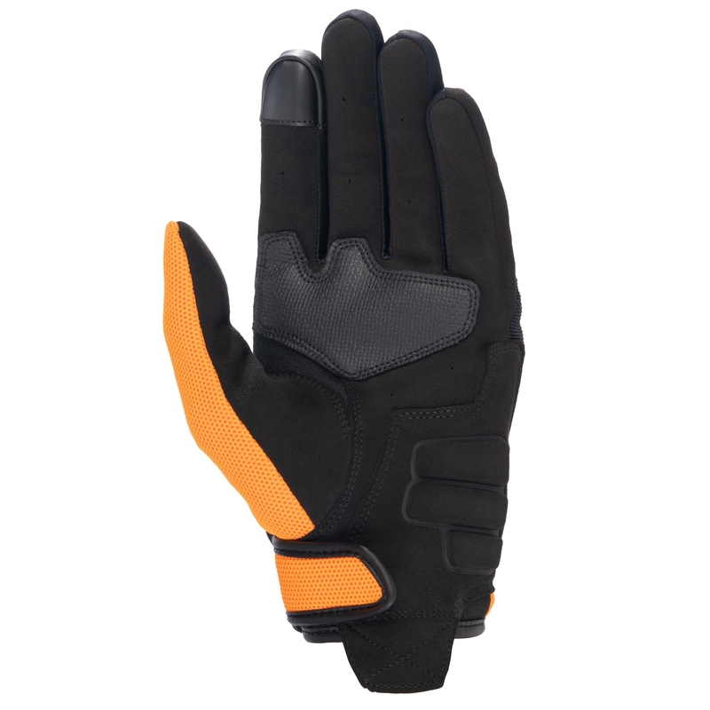 Alpinestars Copper Honda mănuși de motocicletă colecția 2024 negru și portocaliu