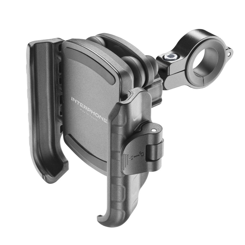 Suport universal pentru telefon mobil Interphone Crab PRO cu antivibrații