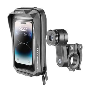 Carcasă universală impermeabilă pentru telefoane mobile Interphone QUIKLOX Waterproof, max. 7 "cu suport pentru ghidon