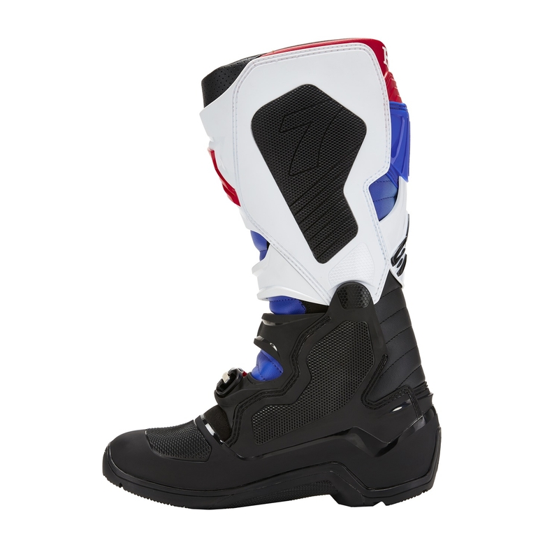 Ghete Motocicletă Alpinestars Tech 7 Enduro Drystar Honda Negru-Albastru-Alb-Roșu