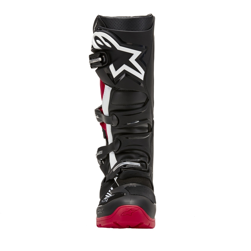 Ghete Motocicletă Alpinestars Tech 7 Enduro Drystar Honda Negru-Roșu