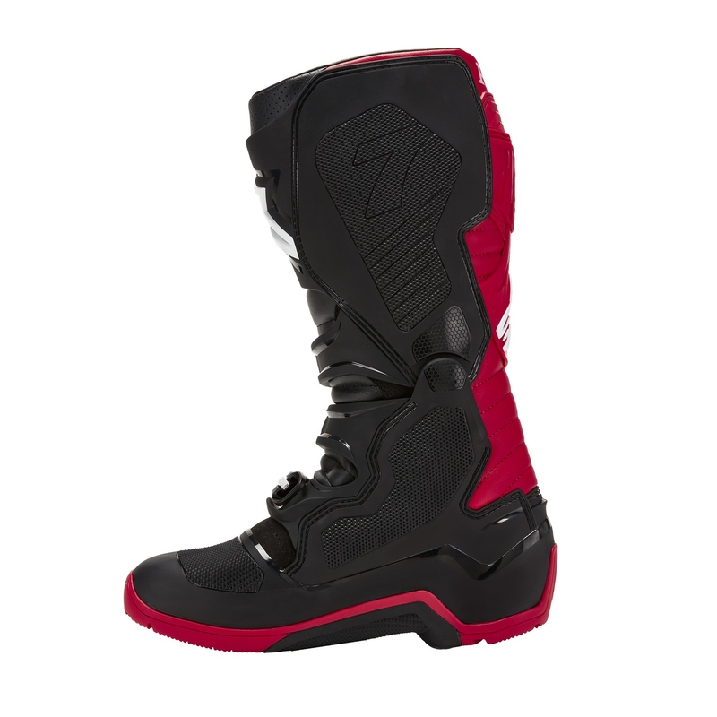 Ghete Motocicletă Alpinestars Tech 7 Enduro Drystar Honda Negru-Roșu